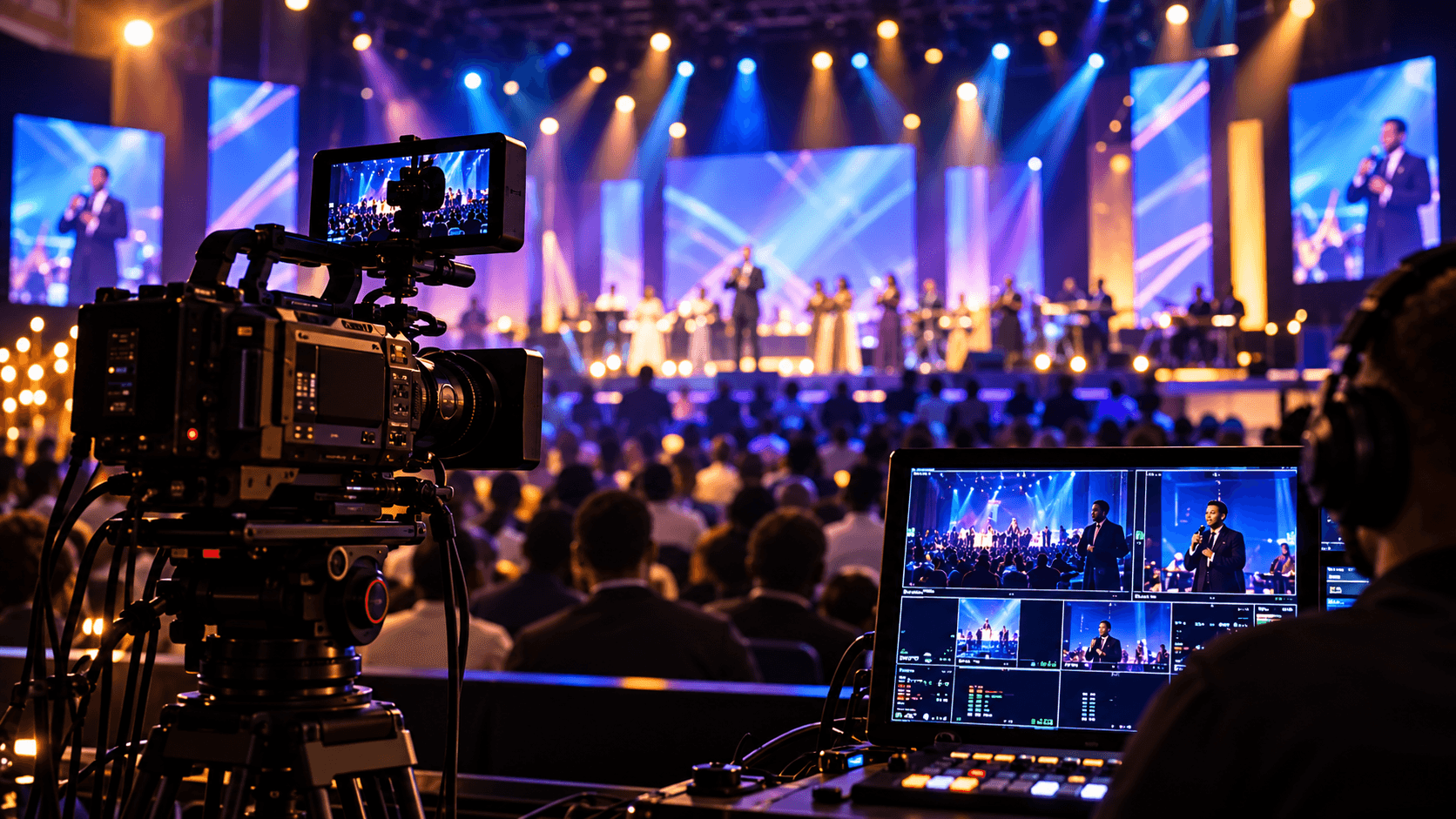Multi-camera worship — Live Production