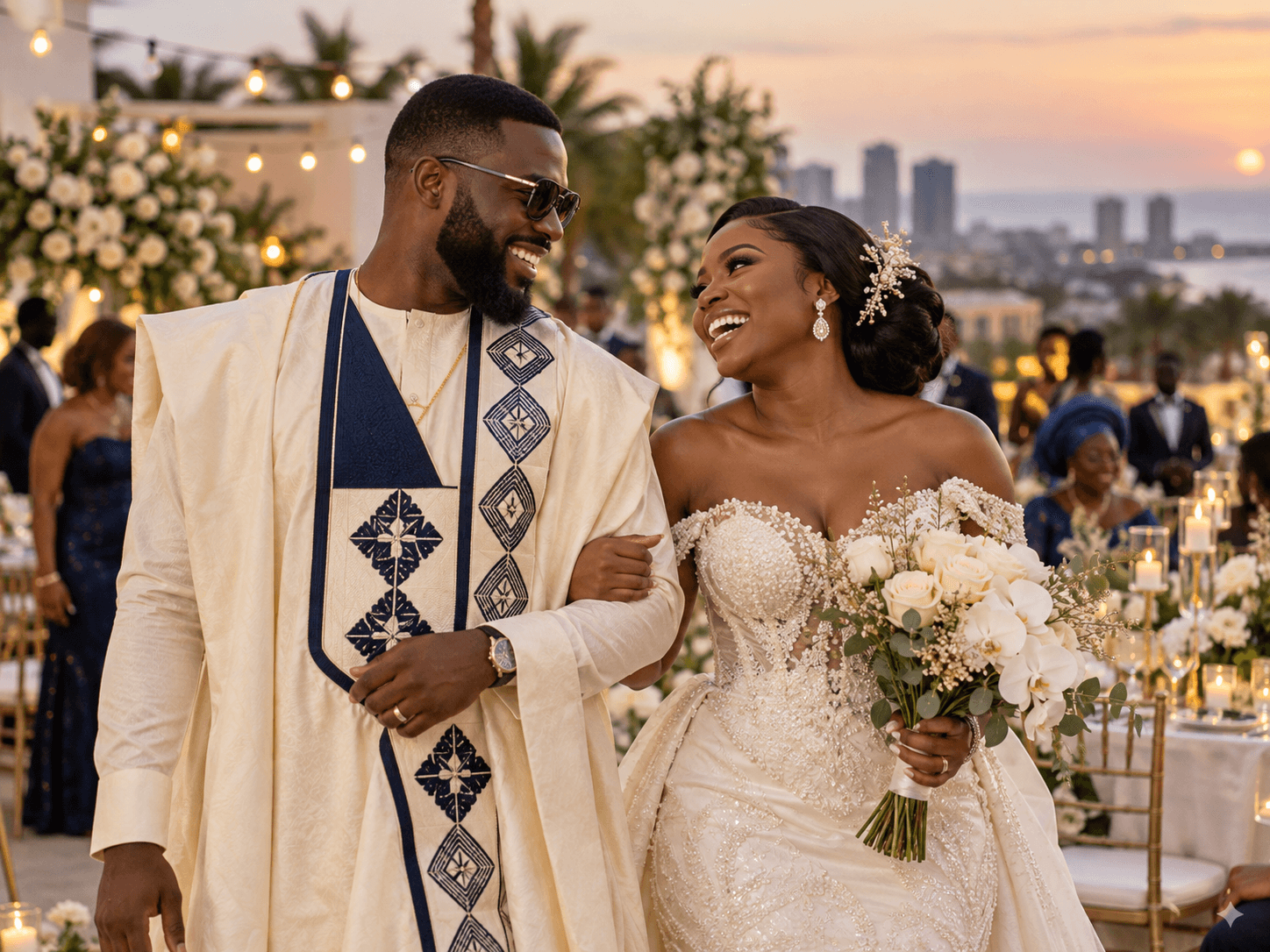 Golden hour celebration — Weddings